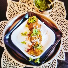 A picture of Spinach Nuggets 🥖 😋 palak cutlet.