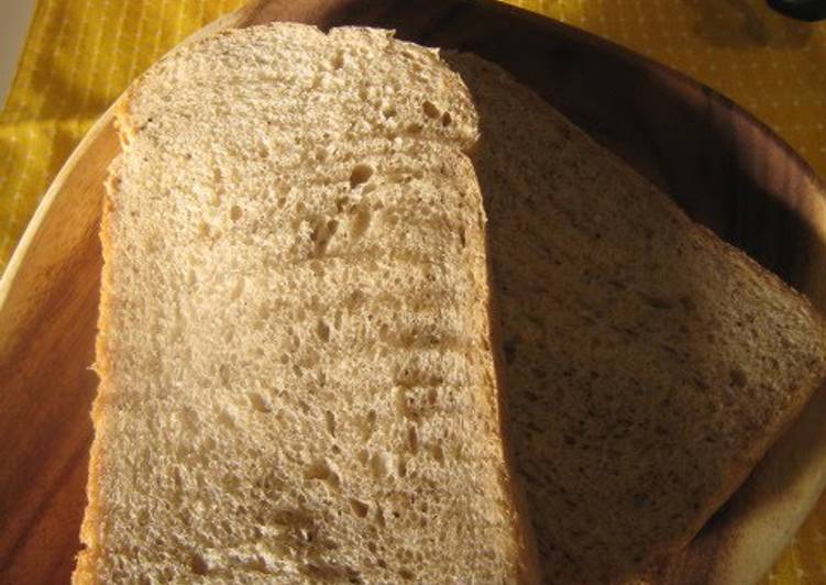 Recipe of Homemade Aromatic Black Tea Bread (Made in a Bread Maker)