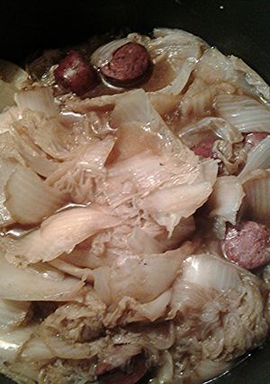 A picture of Nappa cabbage.