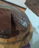 Torta-brownie: "antojo" de chocolate al microondas