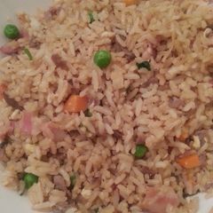 A picture of Quick and simple fried rice!.