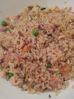 A picture of Quick and simple fried rice!.