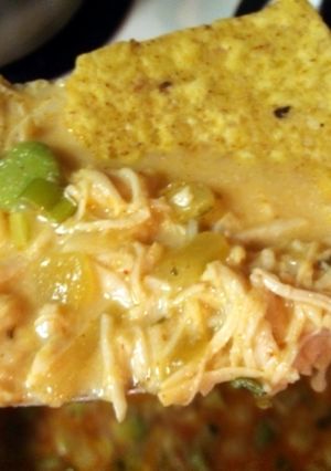 A picture of Your husband will love you Chicken Tortilla Soup.