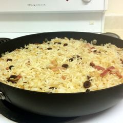 A picture of African Brown Rice.