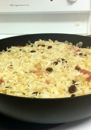 A picture of African Brown Rice.