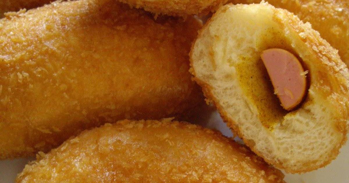 OldFashioned Fish Sausage Fried Bread Recipe by cookpad.japan Cookpad