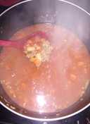 Super quick vegetable beef soup