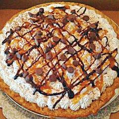 A picture of Ray's' Pumpkin Mousse Turtle Pie.