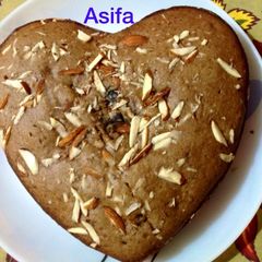 A picture of Whole Wheat Jaggery Cake.