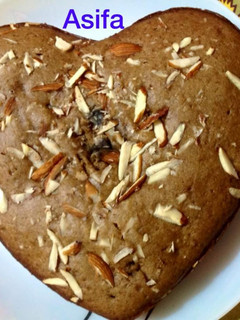A picture of Whole Wheat Jaggery Cake.