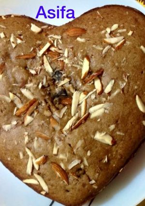 A picture of Whole Wheat Jaggery Cake.