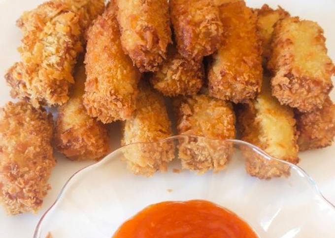 Langkah Mudah untuk Membuat Nugget ayam wortel yang Lezat