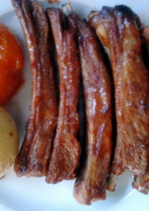 A picture of Ladybirds Dinkum Aussie Beef Ribs ..