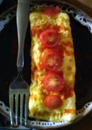 A picture of Picante and Cheese Omelette.