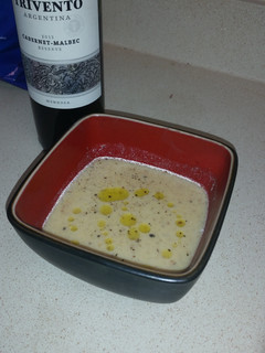 A picture of Roasted Cauliflower and Garlic Soup.