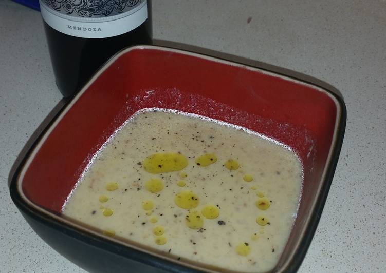 Steps to Prepare Homemade Roasted Cauliflower and Garlic Soup
