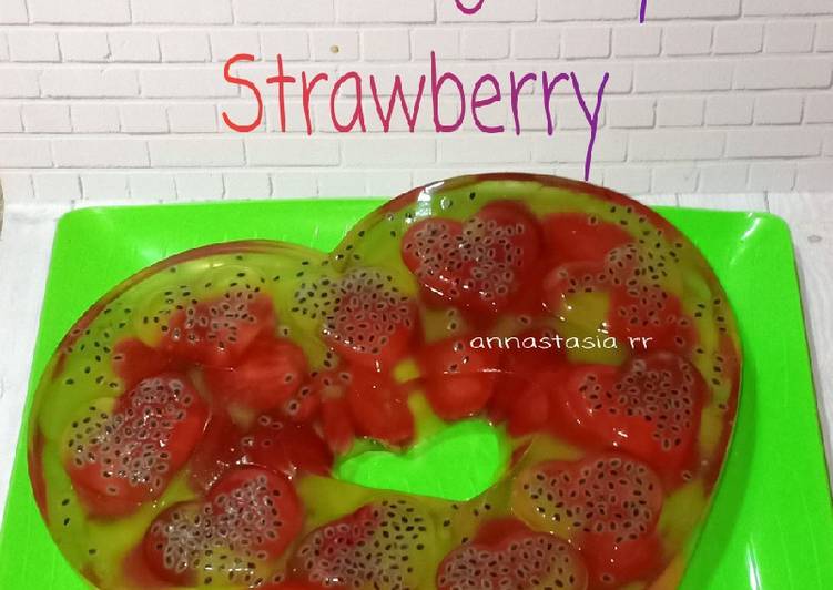 Pudding Jelly Strawberry