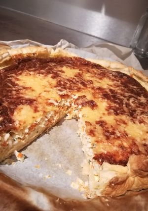 Une photo de Quiche au crabe🦀