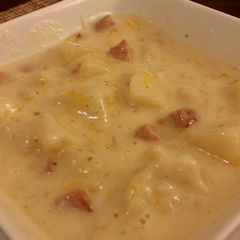 A picture of Yummy Thicker Potato Soup.