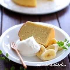 A picture of Banana Chiffon Cake.