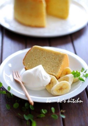 A picture of Banana Chiffon Cake.
