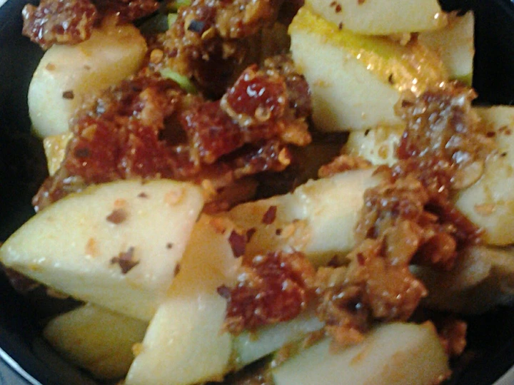 Easy Way Prepare Spicy Pepperoni, Apple Salad the Perfect Really delicious
