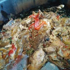 A picture of Crock pot chicken.