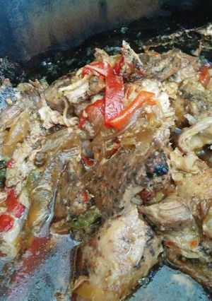 A picture of Crock pot chicken.