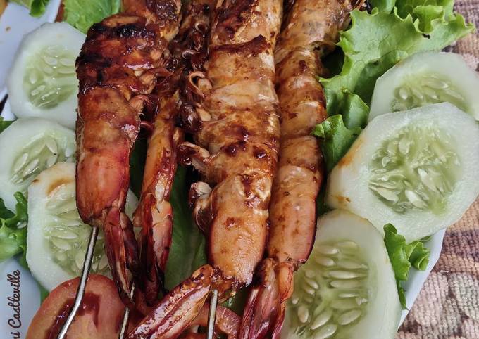 Udang Bakar Cacap Limau Kuit