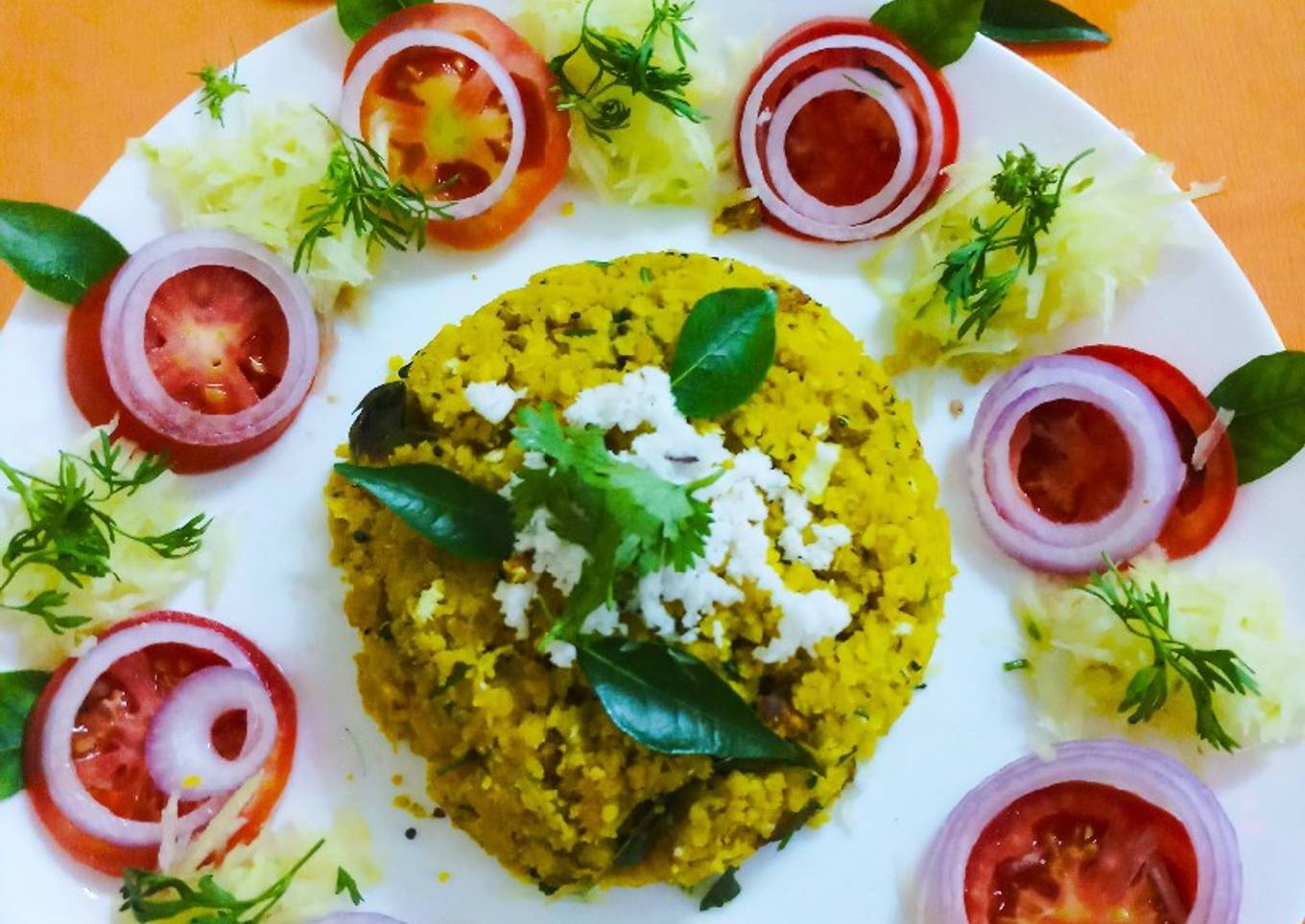 Vatli Dal - Ground Lentil stir fry