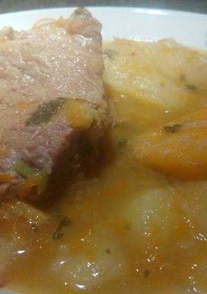 Una foto de Sancocho de carne