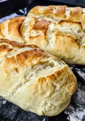Belül puha, kívül ropogós bagett 😊 recept fotója