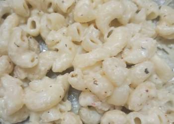Easy Making Recipe White Sauce Pasta Delicious Simple
