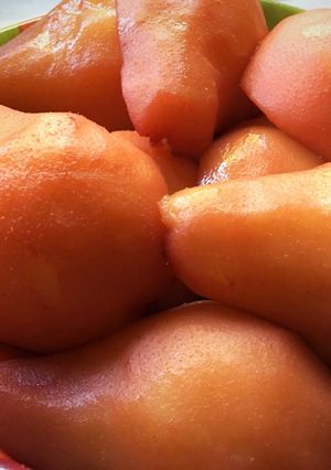 A picture of Poached Pears.