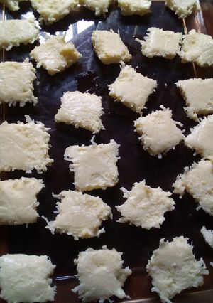 A picture of Coconut milk candy.