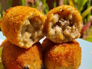 🥔🥔Croquetas de Cocido con base de patata🥔🥔