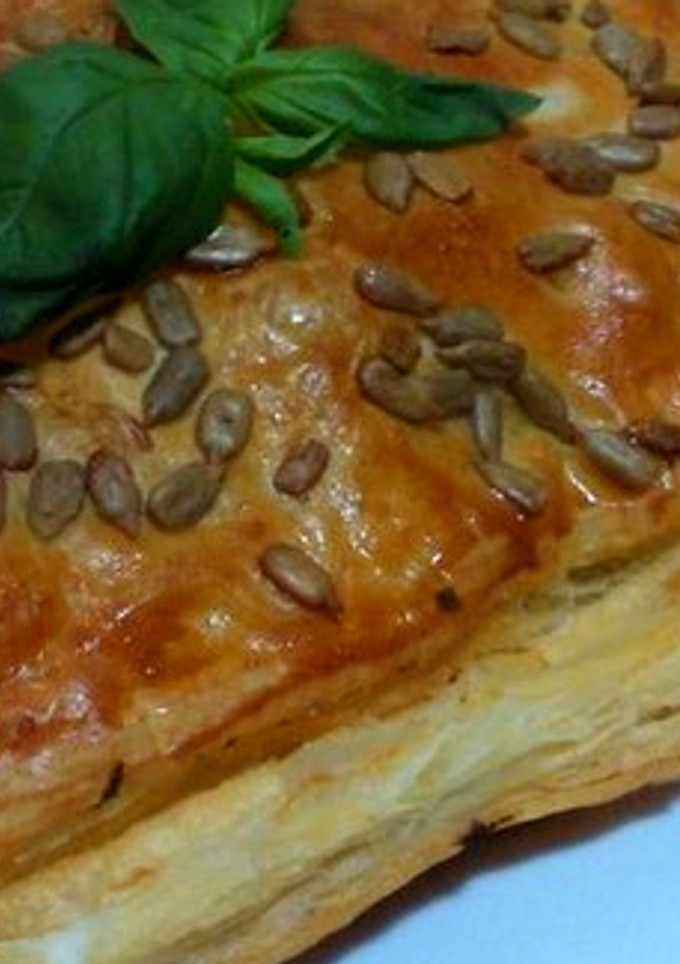 Una foto de Pastel de salmón