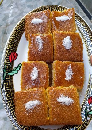 صورة لوصفة بسبوسه