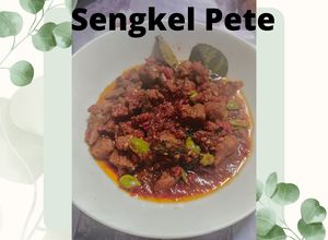 Foto resep Oseng Mercon Sengkel Pete