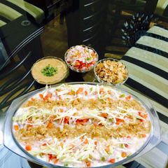 A picture of Papri Chana Chat.