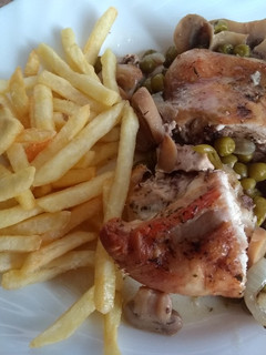 Una foto de Pollo al horno