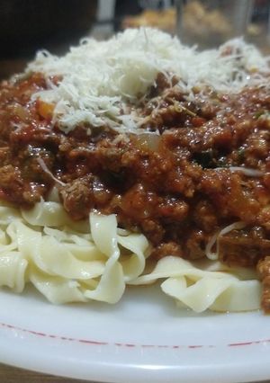 Una foto de Salsa bolognesa