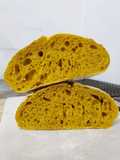 Kunyit Chia Seed Sourdough Bread