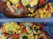 A picture of sweetcorn toasts