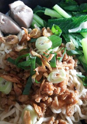 Foto resep Mie ayam rasa mie b2 (halal)
