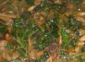 Foto resep Ayam sawi kuah mie ayam