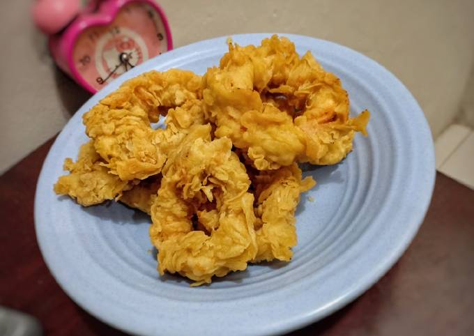 Cumi crispy goreng tepung