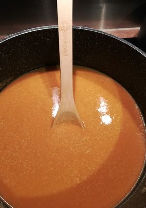 Une photo de Soupe poulet/patates douces