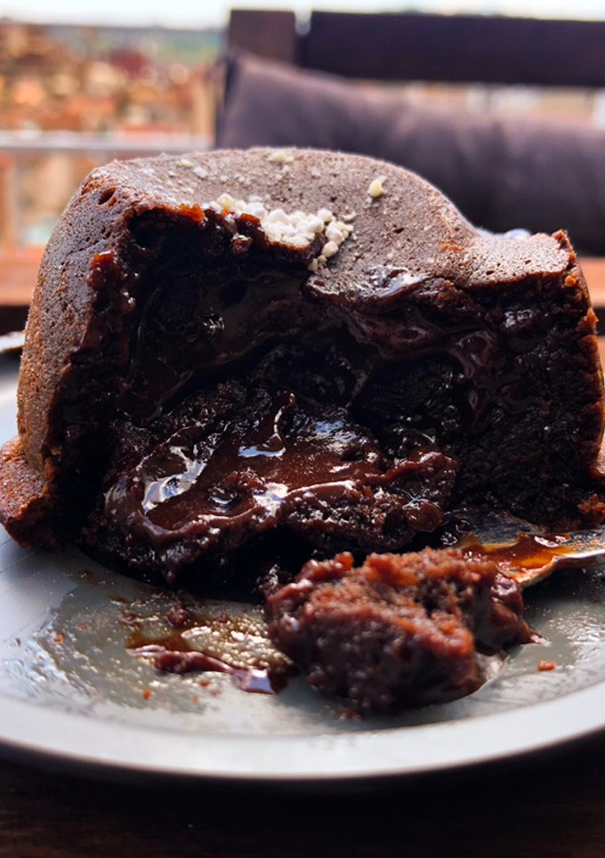 Una foto de Coulant de chocolate 🍫