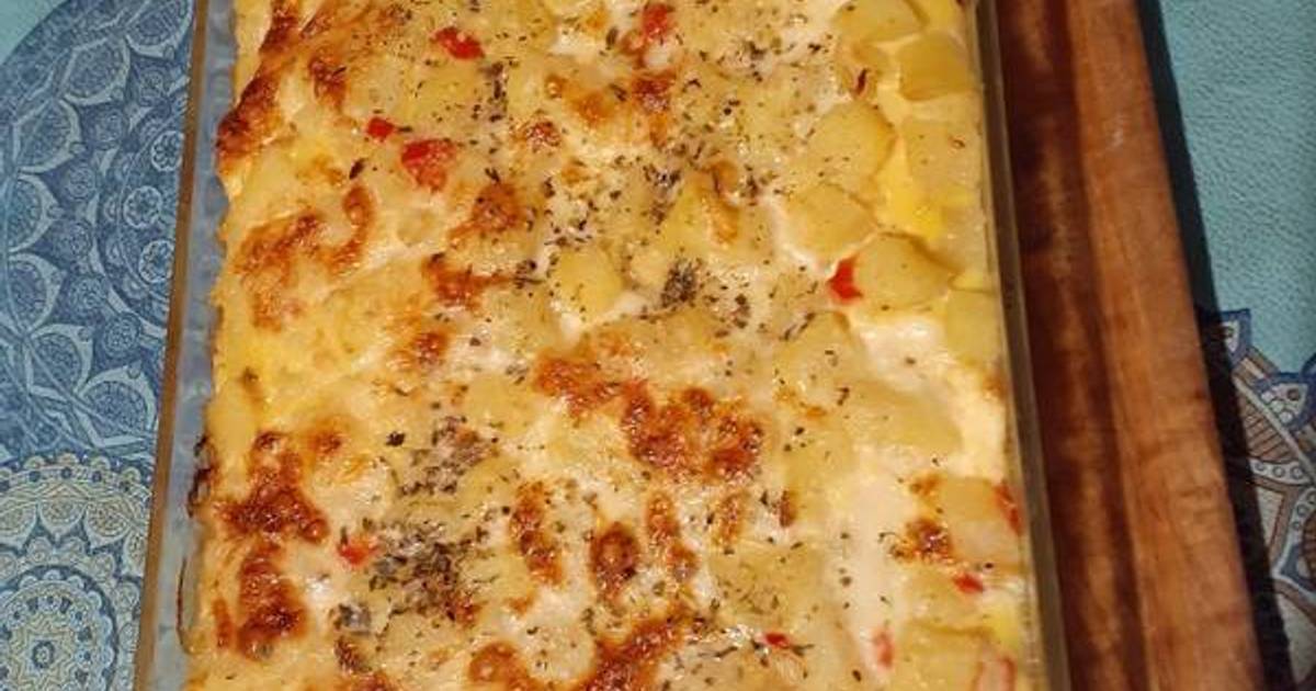 Tortilla De Papas Hervidas Al Horno